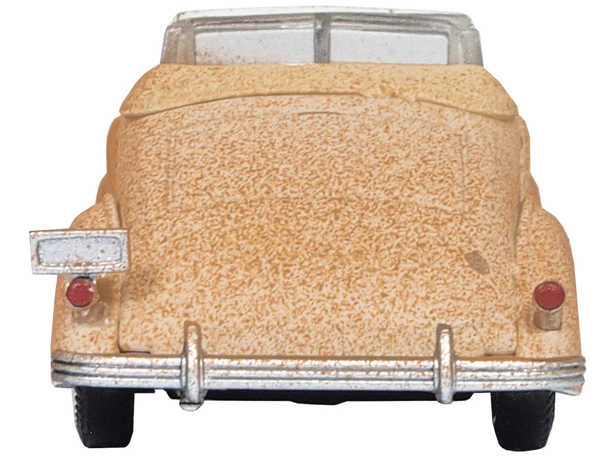 1936 Buick Special Convertible Coupe Beige (Rusted) "Junkyard Project" 1/87 (HO) Scale Diecast Model Car by Oxford Diecast - image 4