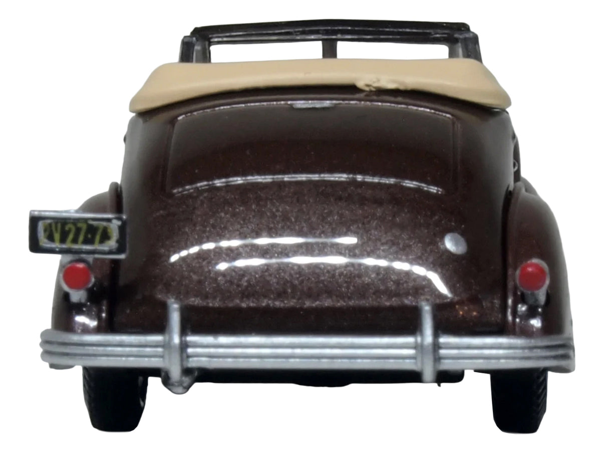 1936 Buick Special Convertible Bengal Brown Metallic 1/87 (HO) Scale Diecast Model Car by Oxford Diecast - image 5