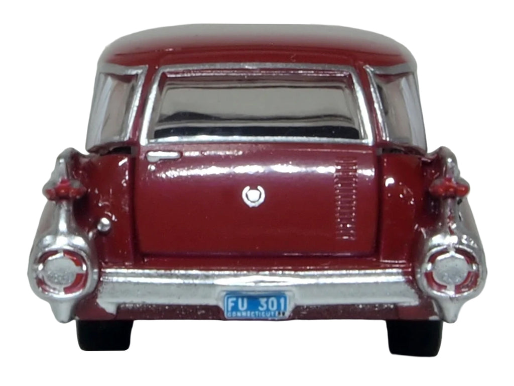 1959 Cadillac Miller-Meteor Futura Limousine Seminole Red 1/100 Scale Diecast Model Car by Oxford Diecast - image 5