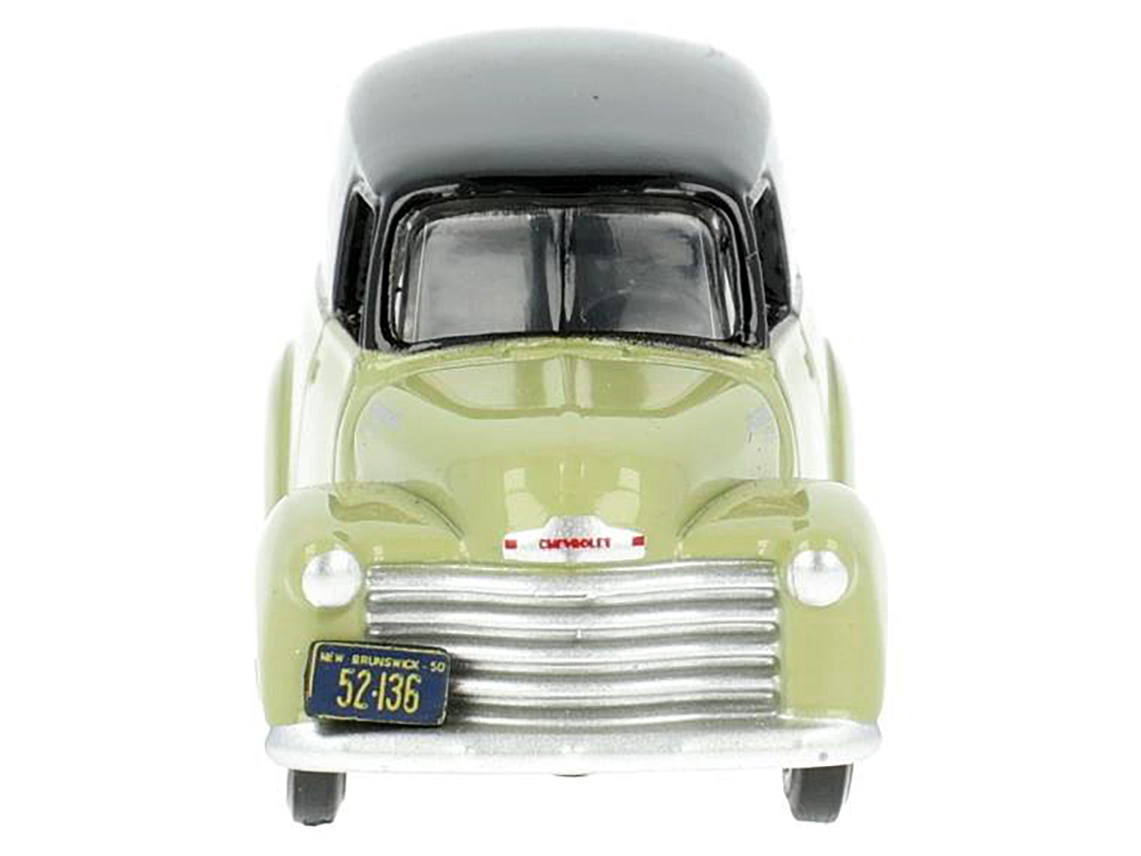 1950 Chevrolet Panel Van "Speciality Foods" Light Green and Black 1/87 (HO) Scale Diecast Model Car by Oxford Diecast - image 3