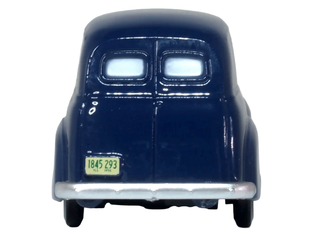1950 Chevrolet Panel Van Mariner Blue 1/87 (HO) Scale Diecast Model Car by Oxford Diecast - image 5