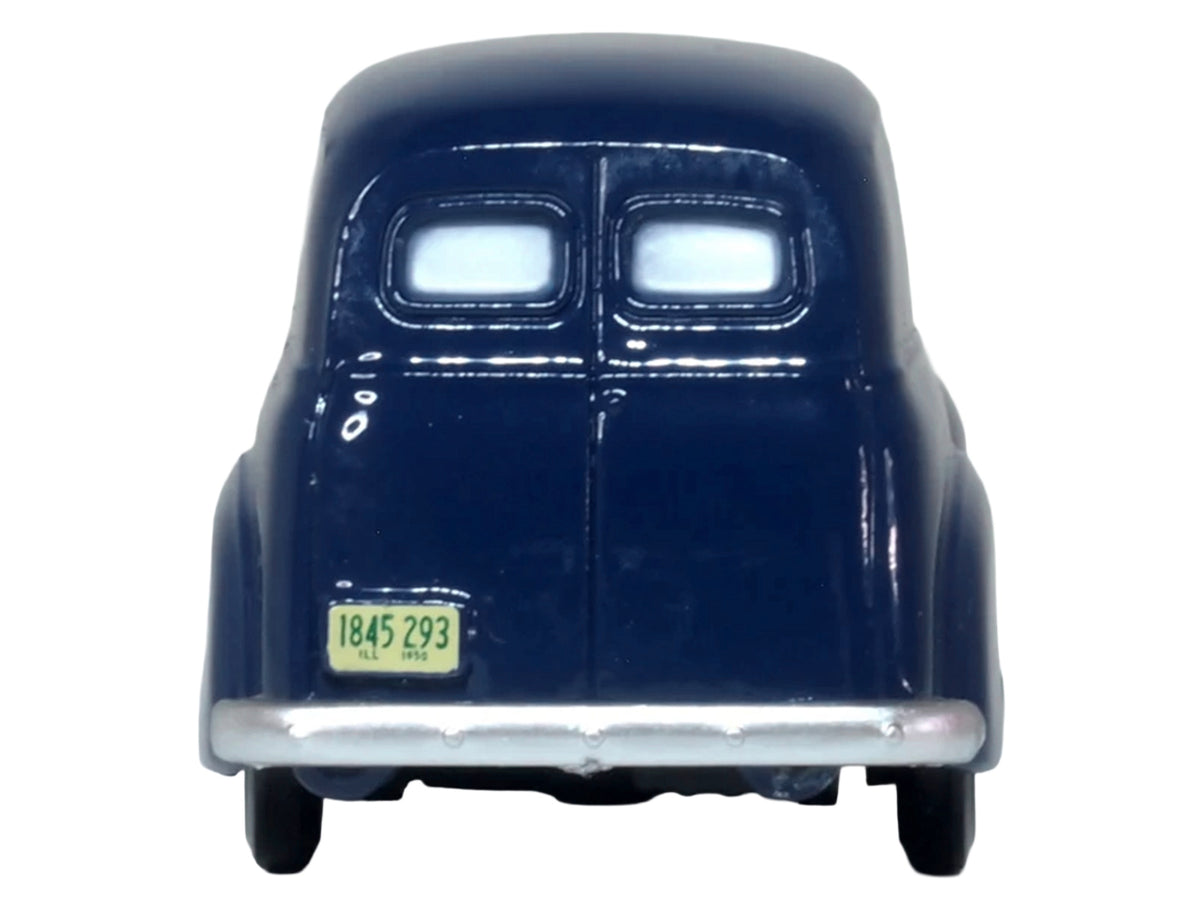 1950 Chevrolet Panel Van Mariner Blue 1/87 (HO) Scale Diecast Model Car by Oxford Diecast - image 5