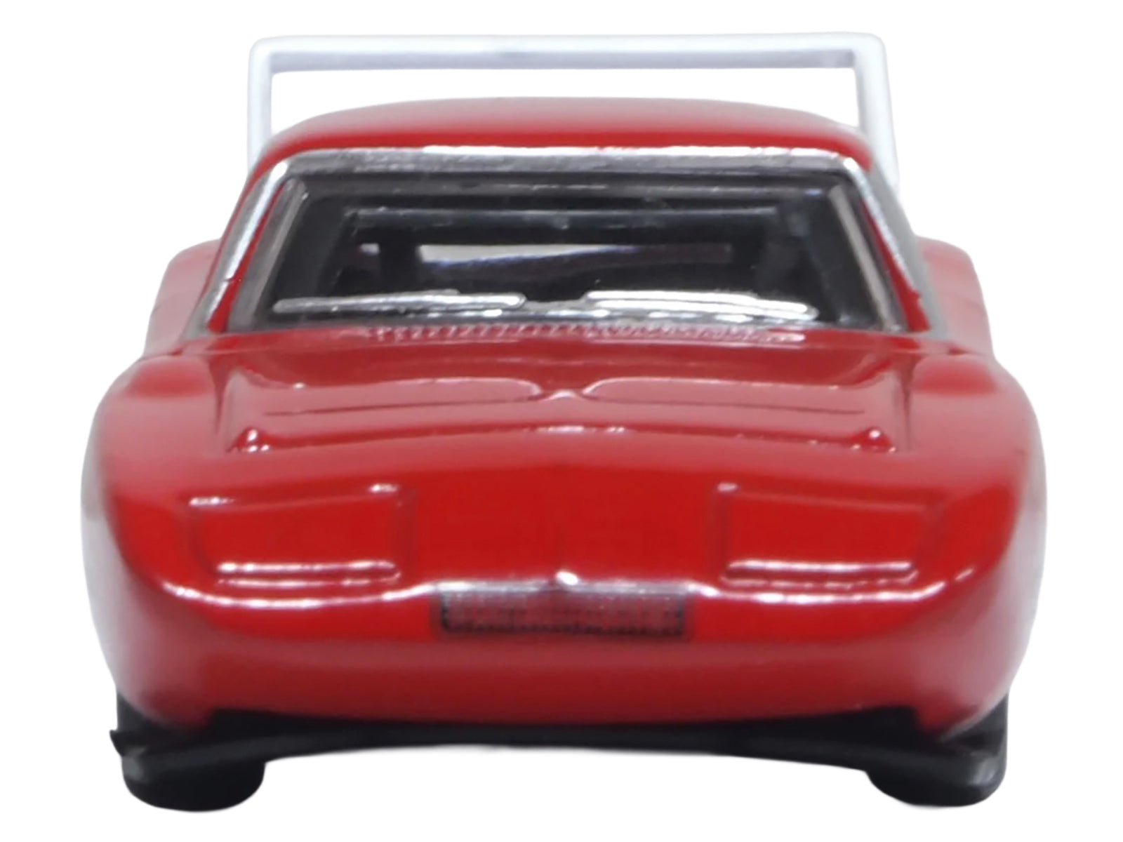 1969 Dodge Charger Daytona Red with White Stripe 1/87 (HO) Scale Diecast Model Car by Oxford Diecast - image 3