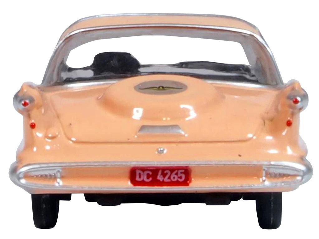1959 Chrysler Imperial Crown 2 Door Hardtop Persian Pink with White Top 1/87 (HO) Scale Diecast Model Car by Oxford Diecast - image 4