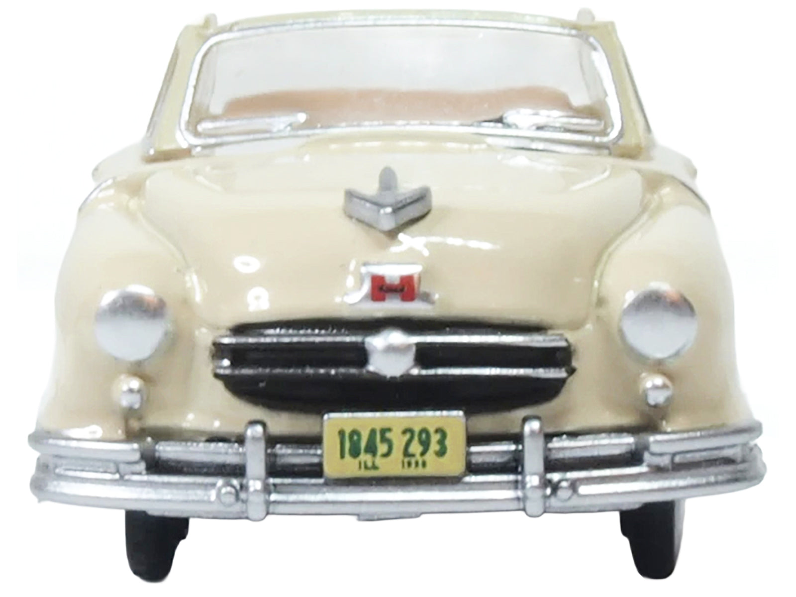 1950 Nash Rambler Custom Landau Convertible (Open) Champagne Ivory 1/87 (HO) Scale Diecast Model Car by Oxford Diecast - image 3