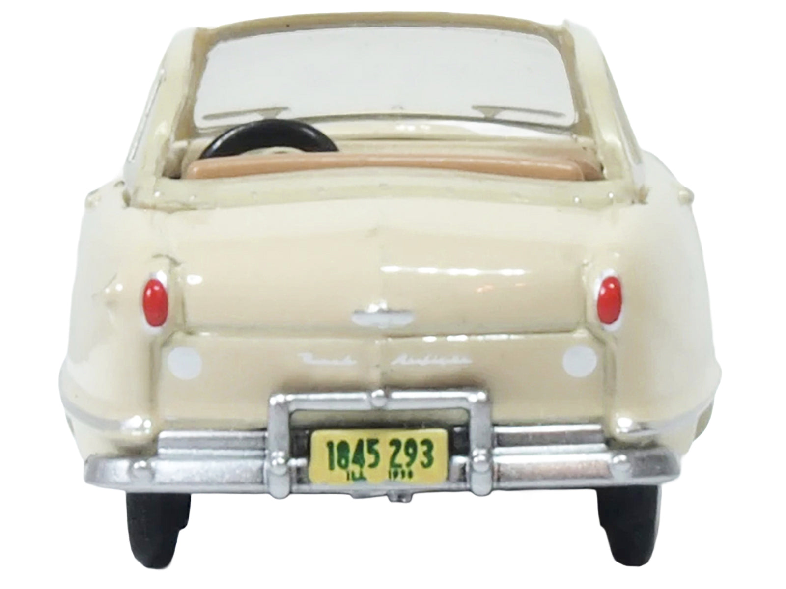 1950 Nash Rambler Custom Landau Convertible (Open) Champagne Ivory 1/87 (HO) Scale Diecast Model Car by Oxford Diecast - image 4