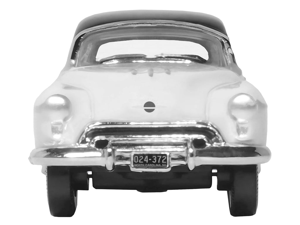 1950 Oldsmobile Rocket 88 Coupe Marol Gray with Black Top 1/87 (HO) Scale Diecast Model Car by Oxford Diecast - image 3