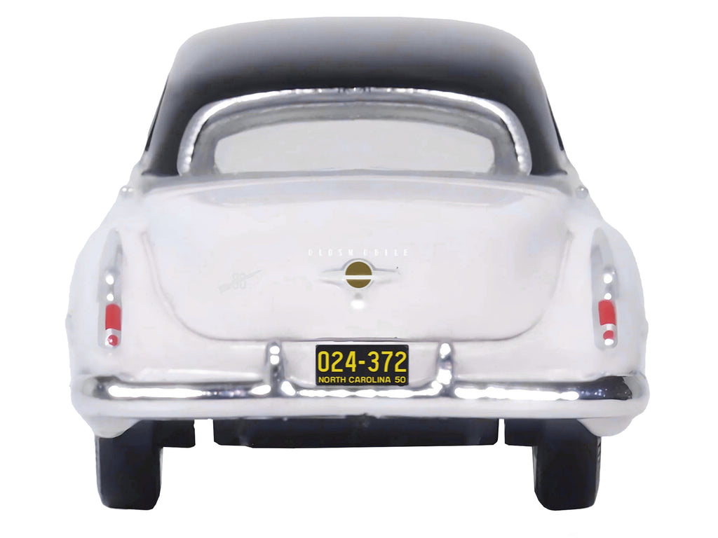 1950 Oldsmobile Rocket 88 Coupe Marol Gray with Black Top 1/87 (HO) Scale Diecast Model Car by Oxford Diecast - image 4