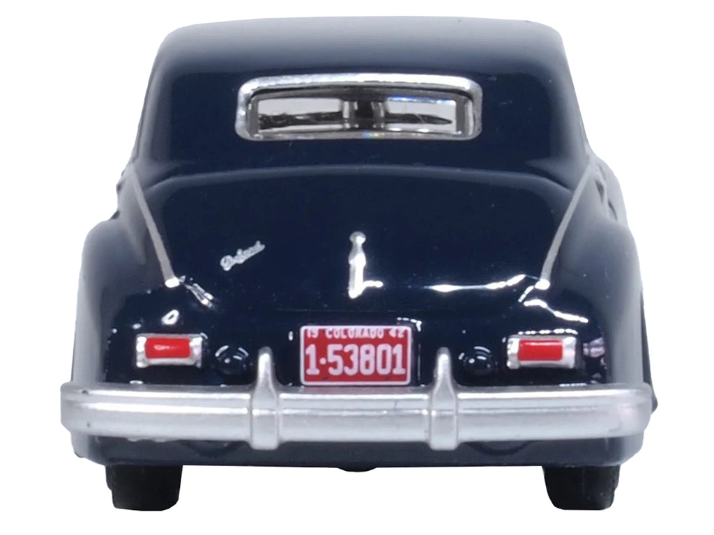 1942 Packard Clipper Touring Sedan Packard Blue 1/87 (HO) Scale Diecast Model Car by Oxford Diecast - image 3