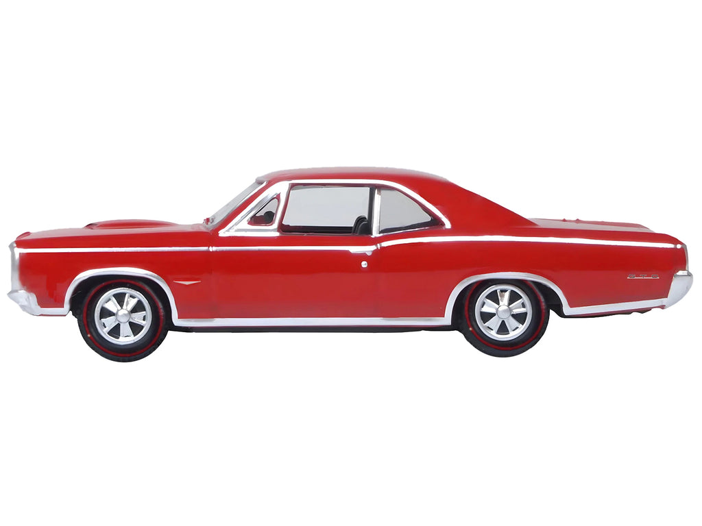 1966 Pontiac GTO Montero Red 1/87 (HO) Scale Diecast Model Car by Oxford Diecast - image 2