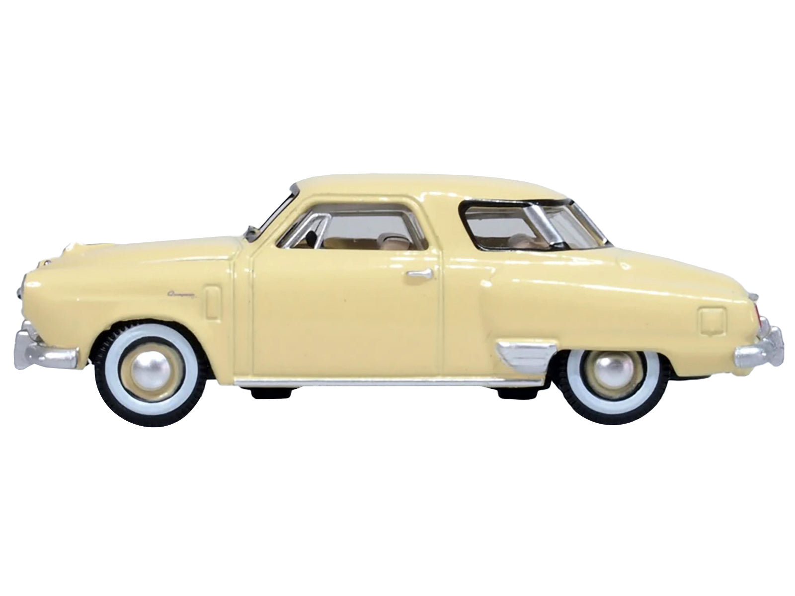 1950 Studebaker Champion Starlight Coupe Tulip Cream 1/87 (HO) Scale Diecast Model Car by Oxford Diecast - image 2