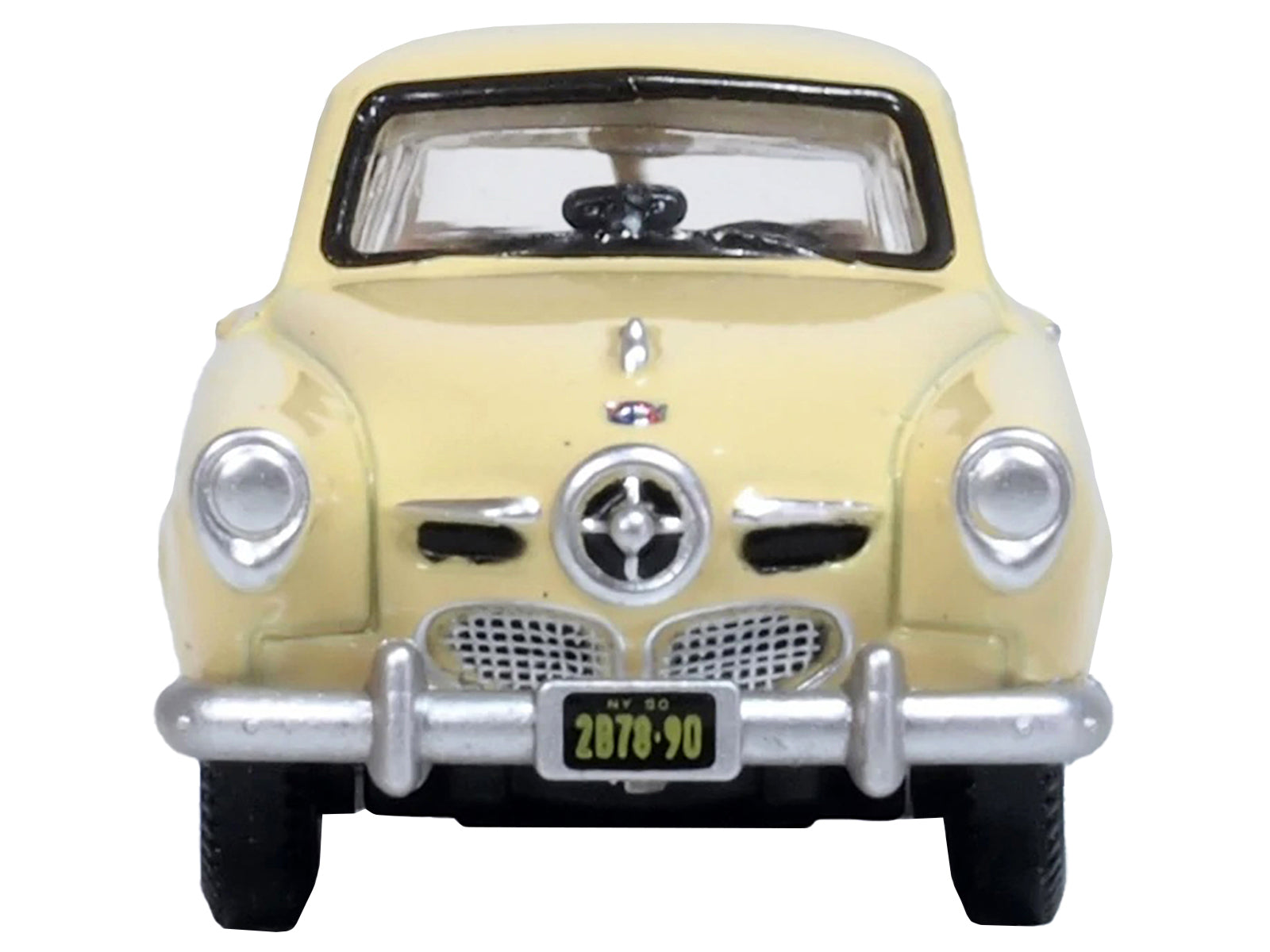 1950 Studebaker Champion Starlight Coupe Tulip Cream 1/87 (HO) Scale Diecast Model Car by Oxford Diecast - image 3