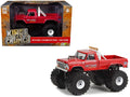 1978 Ford F-250 Monster Truck with 66-Inch Tires "First Blood" Red "Kings of Crunch" Series 1/43 Diecast Model Car by Greenlight