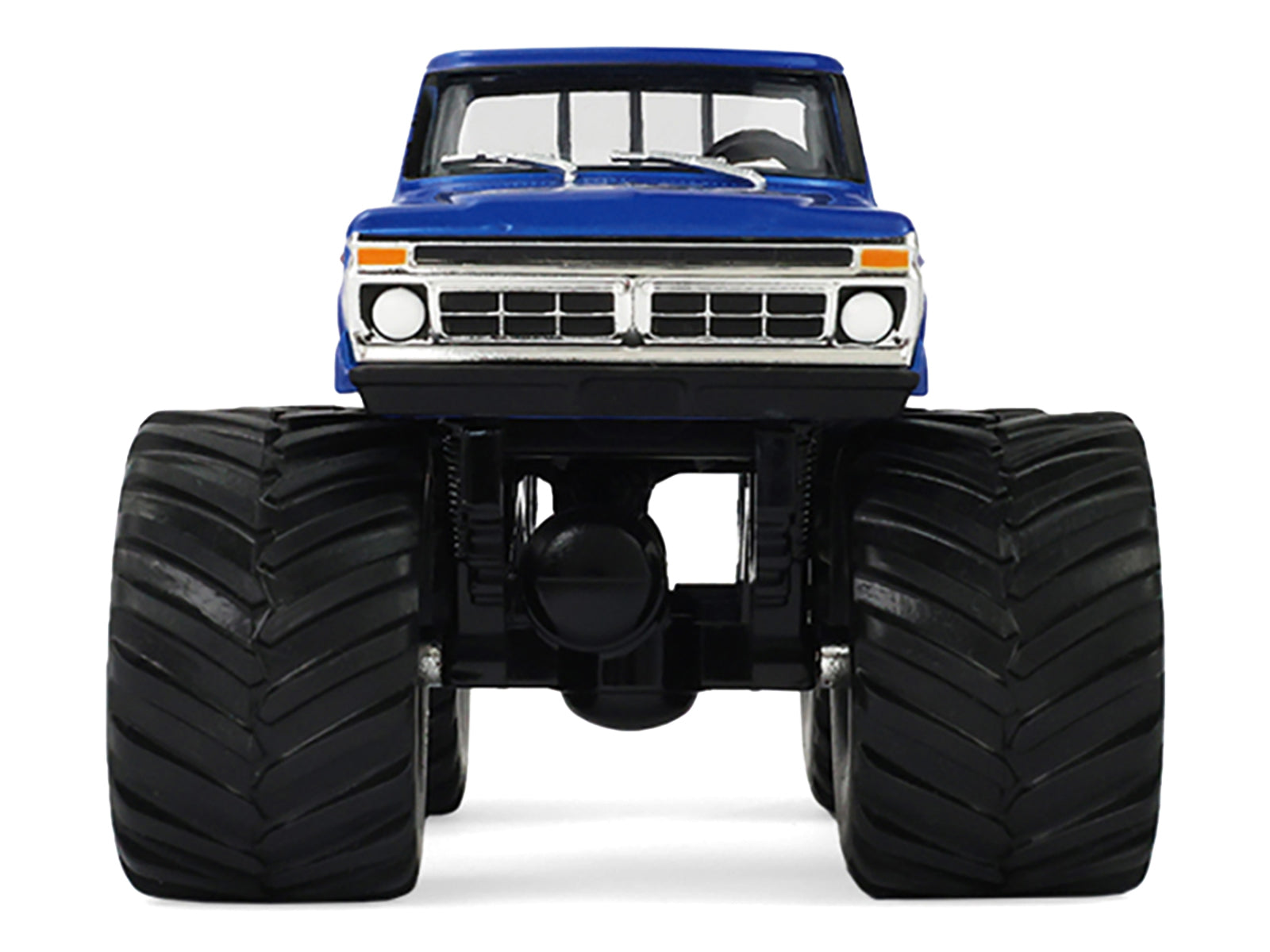 1976 Ford F-250 Monster Truck "Garbage Pail Kids 40th Anniversary - Buck Truck" Blue Metallic with Graphics "Kings of Crunch" Series 1/43 Diecast Model Car by Greenlight - image 5