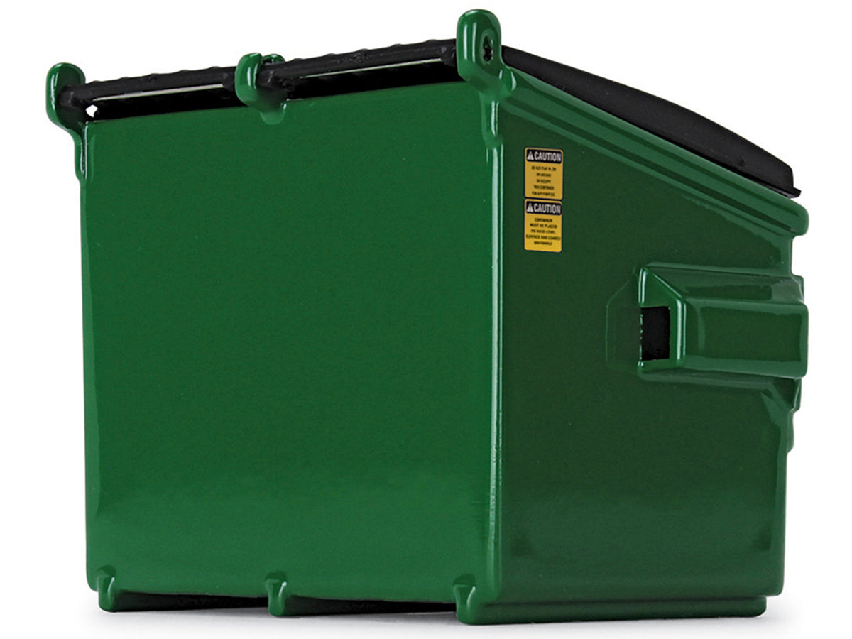 Refuse Trash Bin "Waste Management" Green Version D 1/34 Diecast Model by First Gear - image 3
