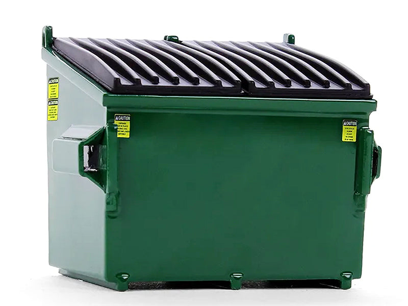 Refuse Trash Bin Green 1/34 Diecast Model by First Gear - image 2