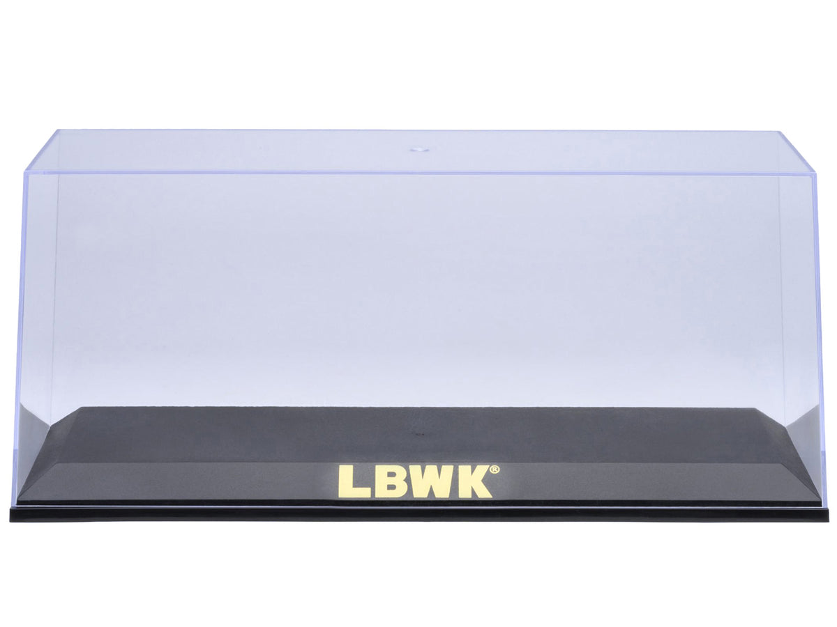 Collectible Display Show Case with Black Plastic Base and Gold "LBWK" Logo for 1/18-1/24 Scale Model Cars by Autoart - image 3
