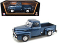 1953 Ford F-100 Pickup Dark Blue 1/18 Diecast Model Car by Road Signature