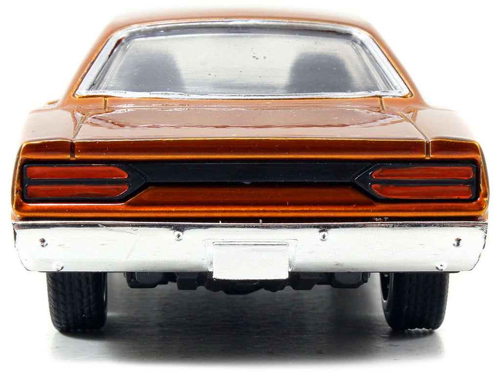 Dom's Plymouth Road Runner Orange Metallic with Matt Black Hood "Fast & Furious" Series 1/32 Diecast Model Car by Jada - image 4