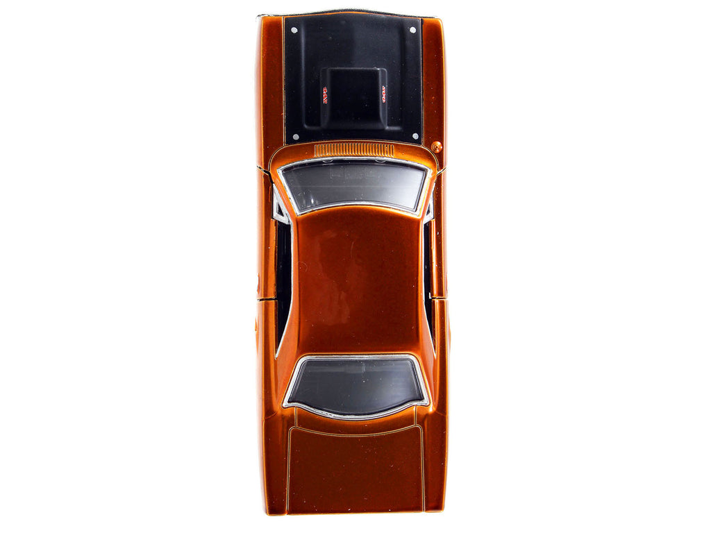 Dom's Plymouth Road Runner Orange Metallic with Matt Black Hood "Fast & Furious" Series 1/32 Diecast Model Car by Jada - image 5