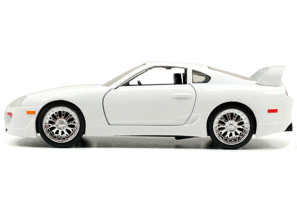 Brian's Toyota Supra White "Fast & Furious 7" (2015) Movie 1/32 Diecast Model Car by Jada - image 2