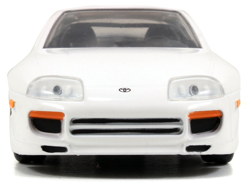 Brian's Toyota Supra White "Fast & Furious 7" (2015) Movie 1/32 Diecast Model Car by Jada - image 3