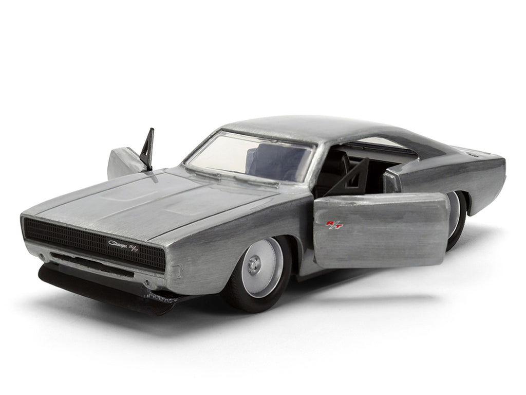 Dom's Dodge Charger R/T Raw Metal "Fast & Furious 7" (2015) Movie 1/32 Diecast Model Car by Jada - image 2