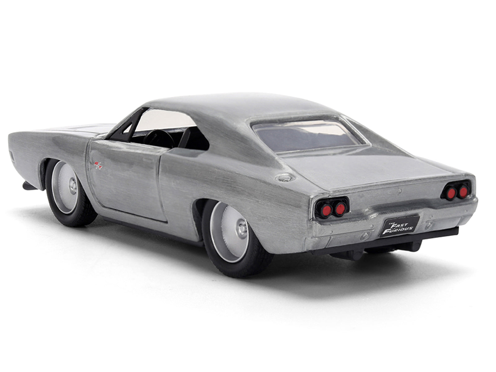 Dom's Dodge Charger R/T Raw Metal "Fast & Furious 7" (2015) Movie 1/32 Diecast Model Car by Jada - image 5