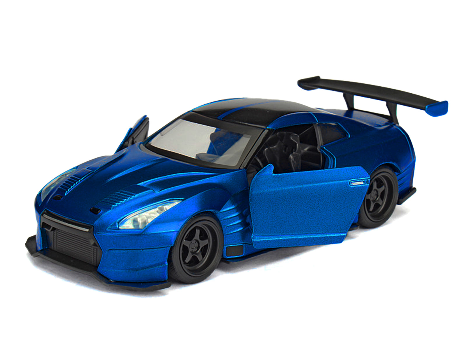 Brian's 2009 Nissan GTR R35 Blue Ben Sopra "Fast & Furious" Movie 1/32 Diecast Model Car  by Jada - image 2
