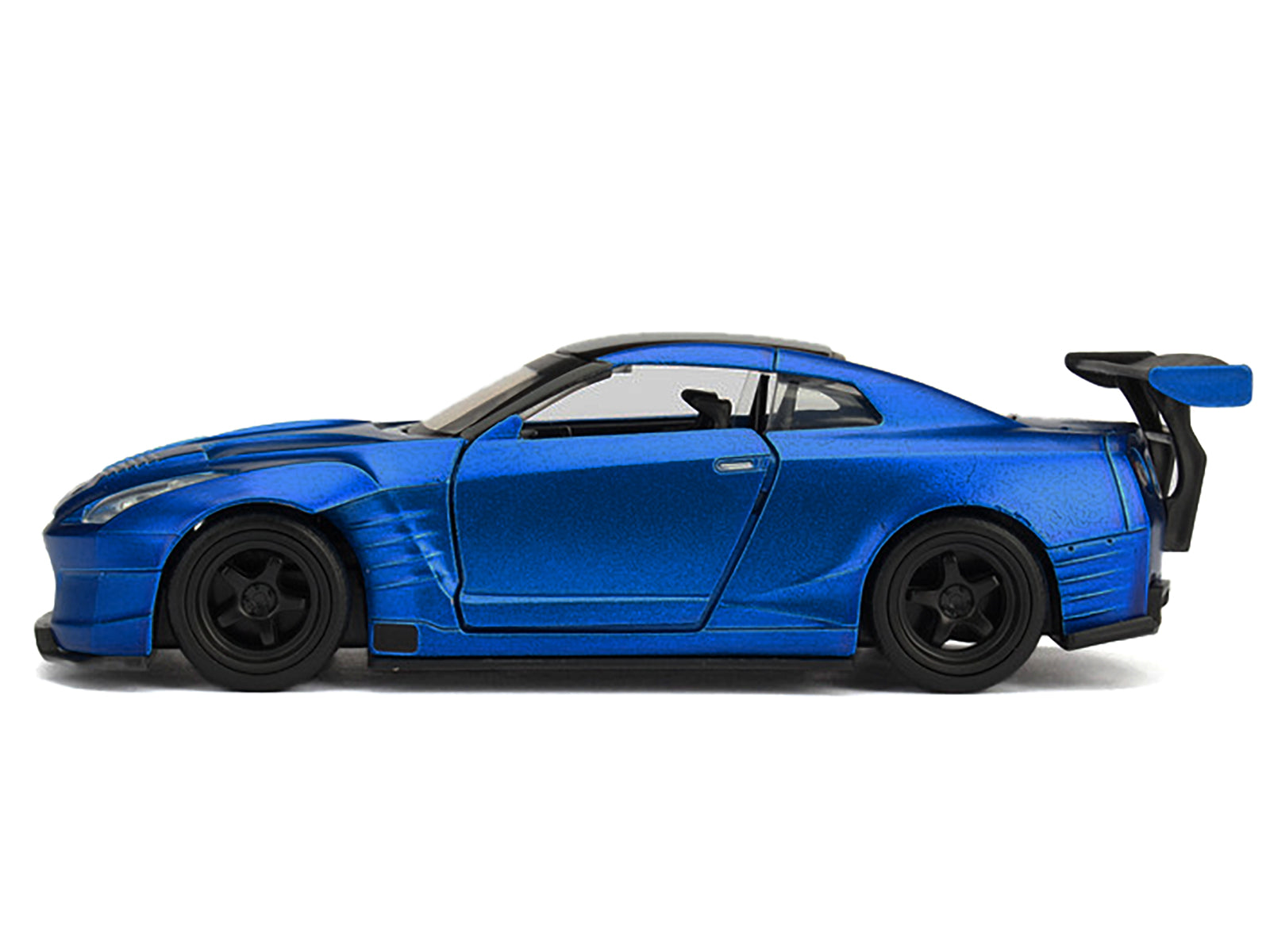Brian's 2009 Nissan GTR R35 Blue Ben Sopra "Fast & Furious" Movie 1/32 Diecast Model Car  by Jada - image 3