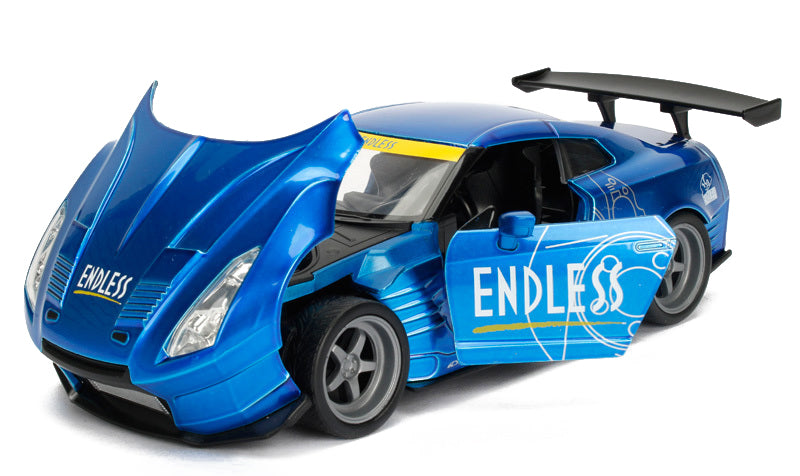 2009 Nissan GT-R (R35) Ben Sopra Blue JDM Tuners 1/24 Diecast Model Car  by Jada - image 2