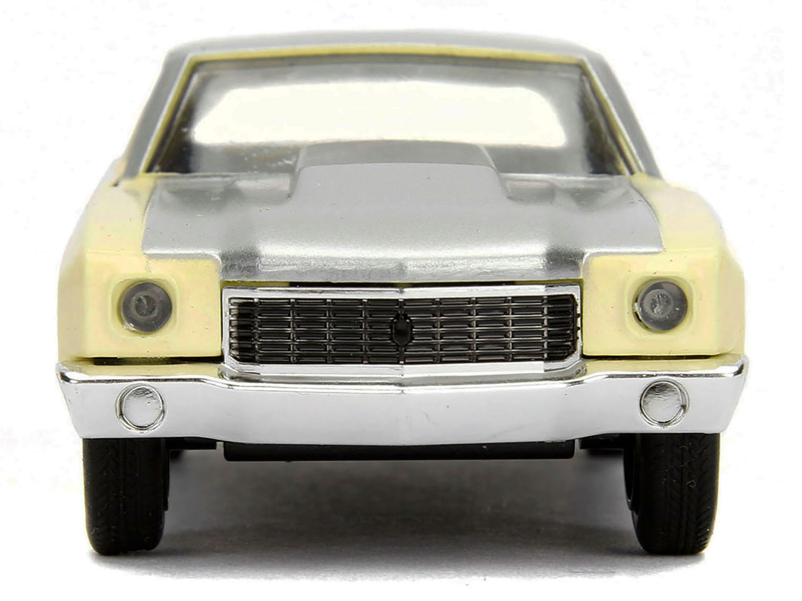 Chevrolet Monte Carlo Cream with Silver Hood and Top "The Fast and the Furious: Tokyo Drift" (2006) Movie "Fast & Furious" Series 1/32 Diecast Model Car by Jada - image 4