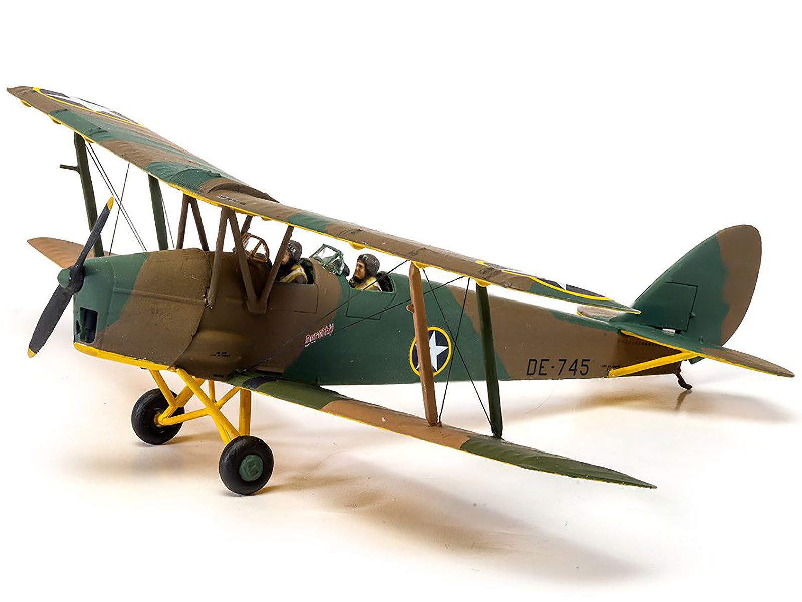 Level 2 Model Kit De Havilland Tiger Moth Aircraft with 2 Scheme Options 1/72 Plastic Model Kit by Airfix - image 4