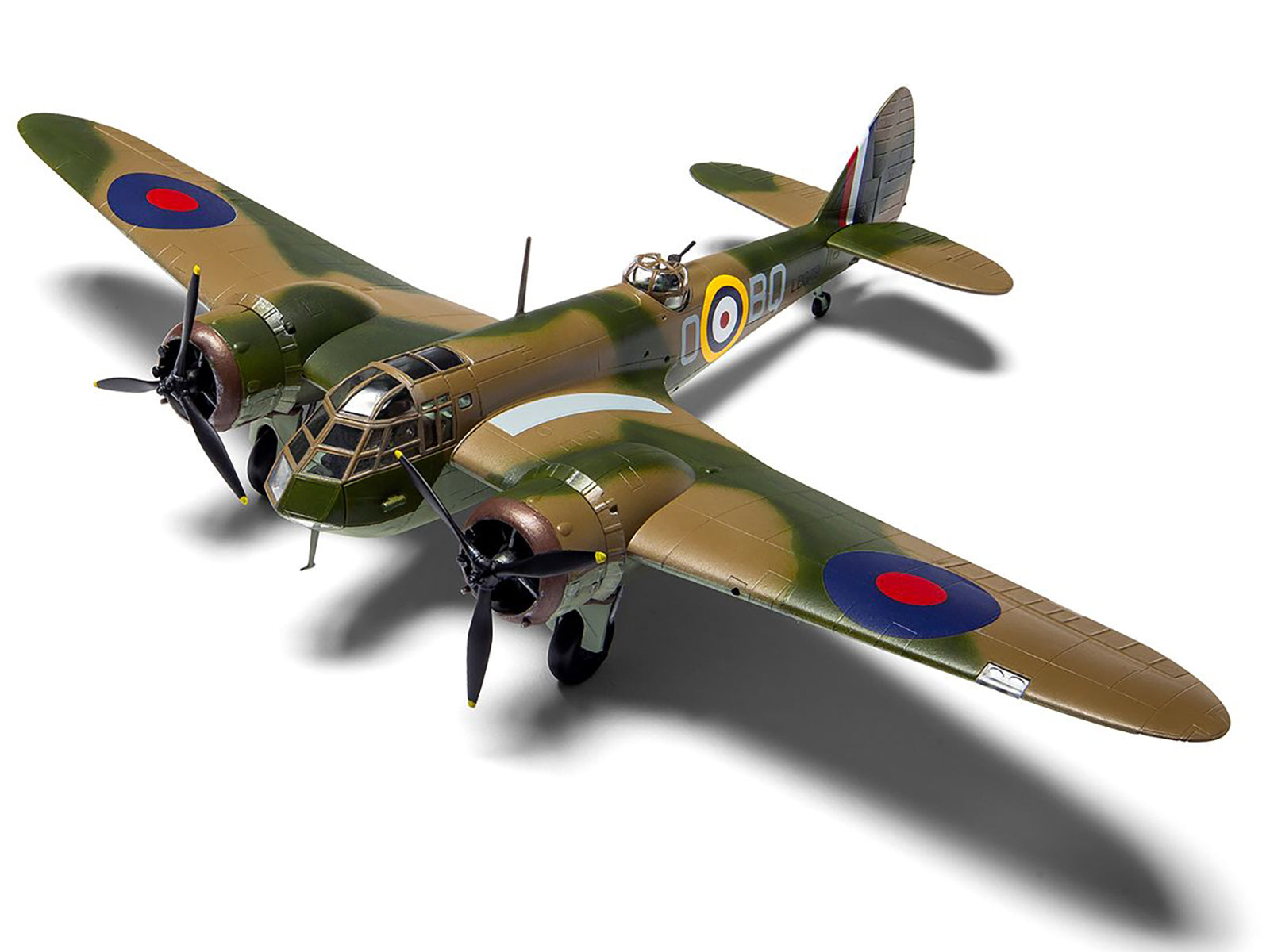 Level 2 Model Kit Bristol Blenheim Mk.IF Aircraft with 2 Scheme Options 1/72 Plastic Model Kit by Airfix - image 4