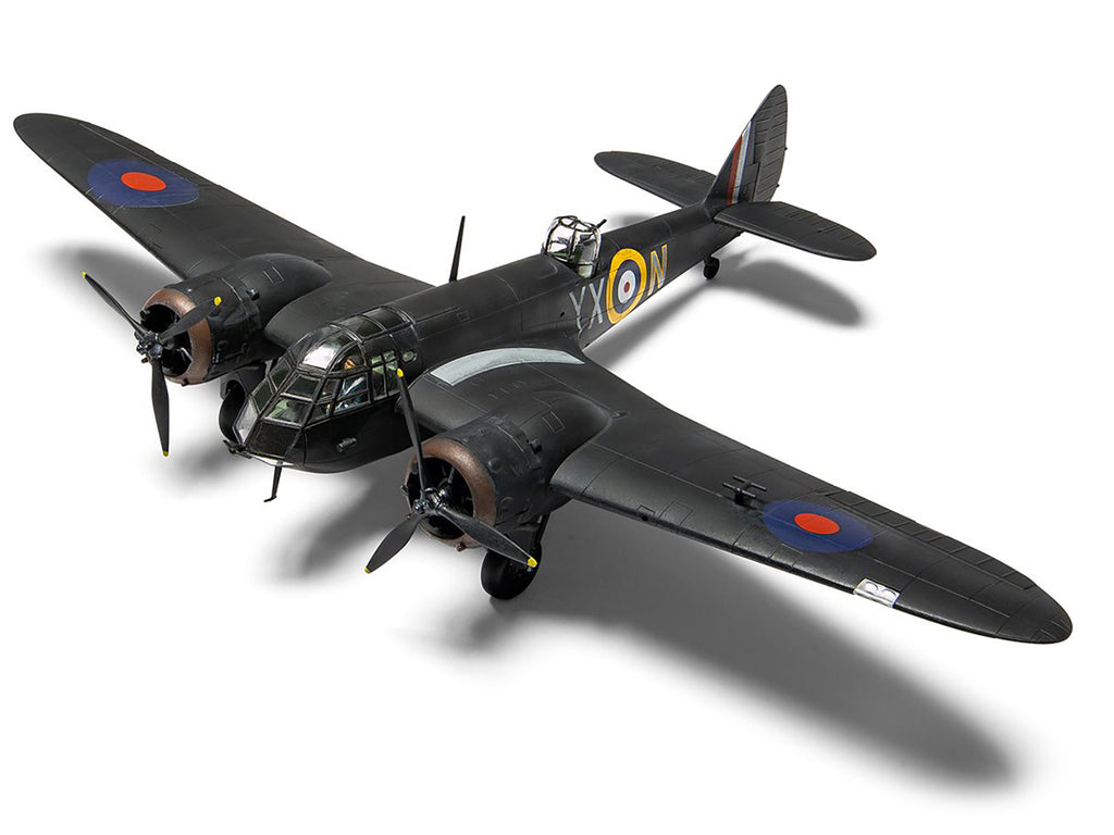 Level 2 Model Kit Bristol Blenheim Mk.IF Aircraft with 2 Scheme Options 1/72 Plastic Model Kit by Airfix - image 5