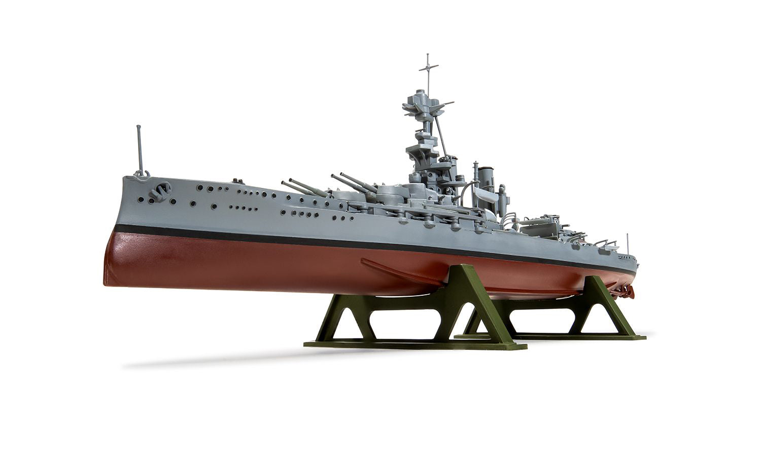 Level 3 Model Kit HMS Iron Duke Frigate "Vintage Classics" Series 1/600 Plastic Model Kit by Airfix - image 3