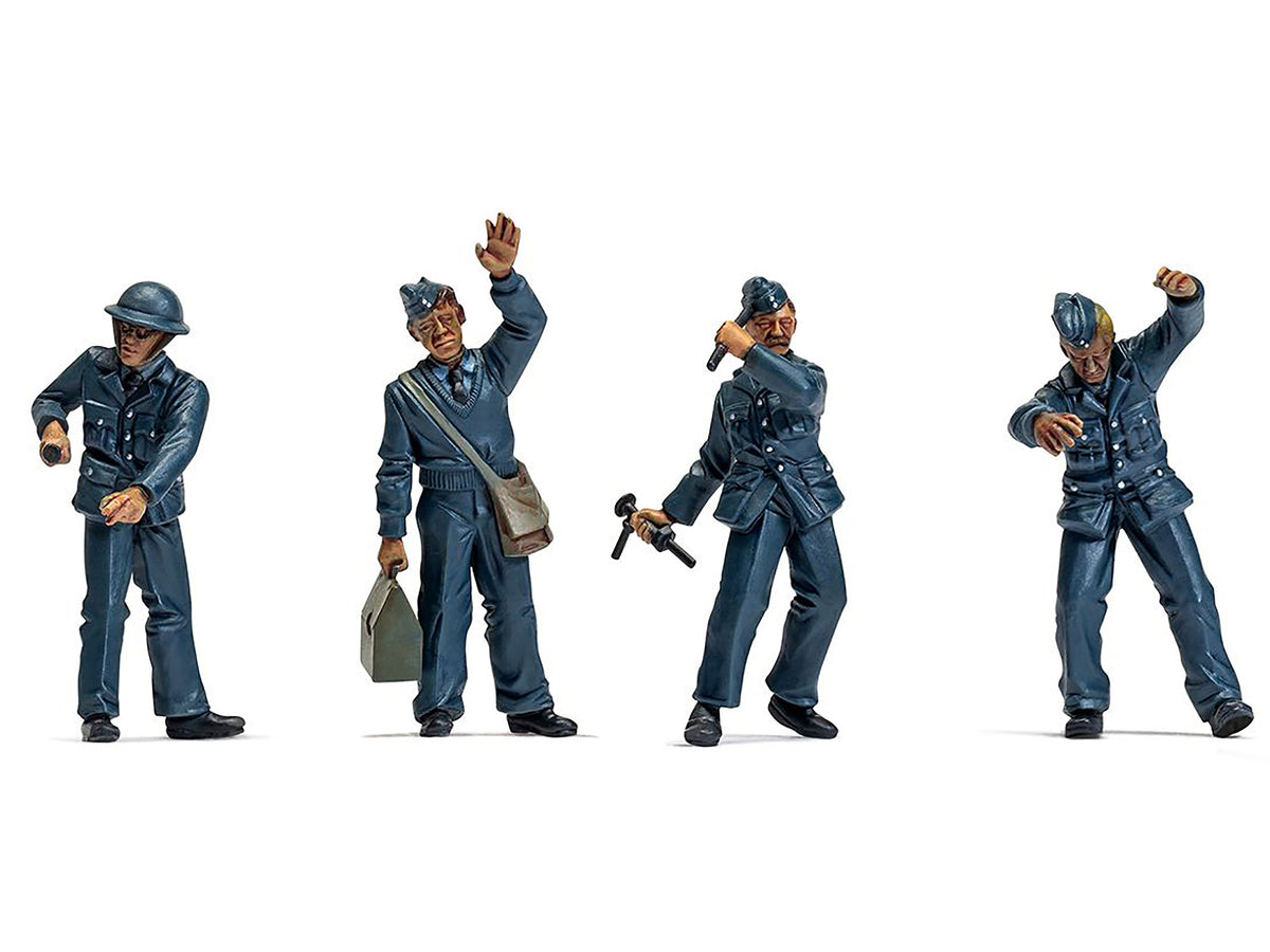 Level 1 Model Kit WWII RAF Ground Crew Figure and Accessory Set 1/48 Plastic Model Kit by Airfix - image 4