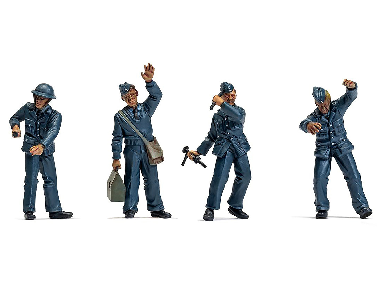 Level 1 Model Kit WWII RAF Ground Crew Figure and Accessory Set 1/48 Plastic Model Kit by Airfix - image 4