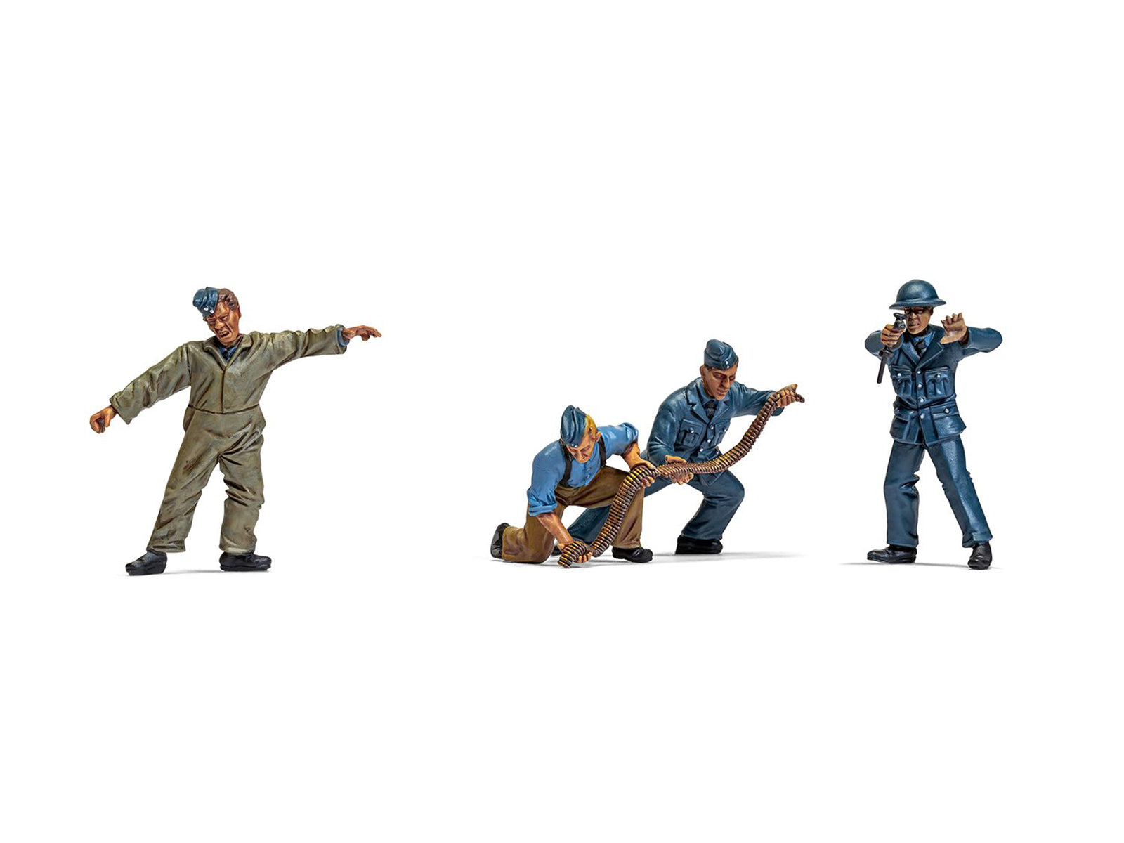 Level 1 Model Kit WWII RAF Ground Crew Figure and Accessory Set 1/48 Plastic Model Kit by Airfix - image 5