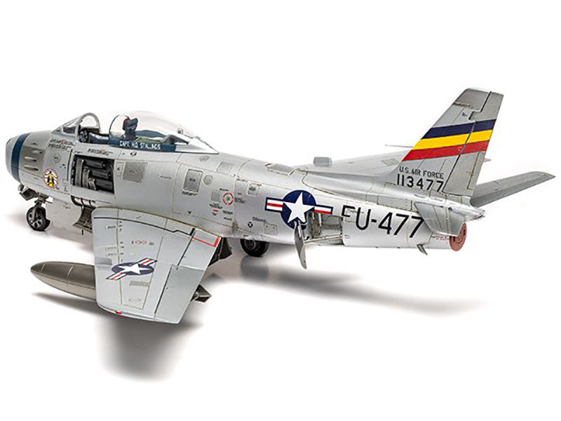 Level 2 Model Kit North American F-86F Sabre Aircraft with 2 Scheme Options 1/48 Plastic Model Kit by Airfix - image 5