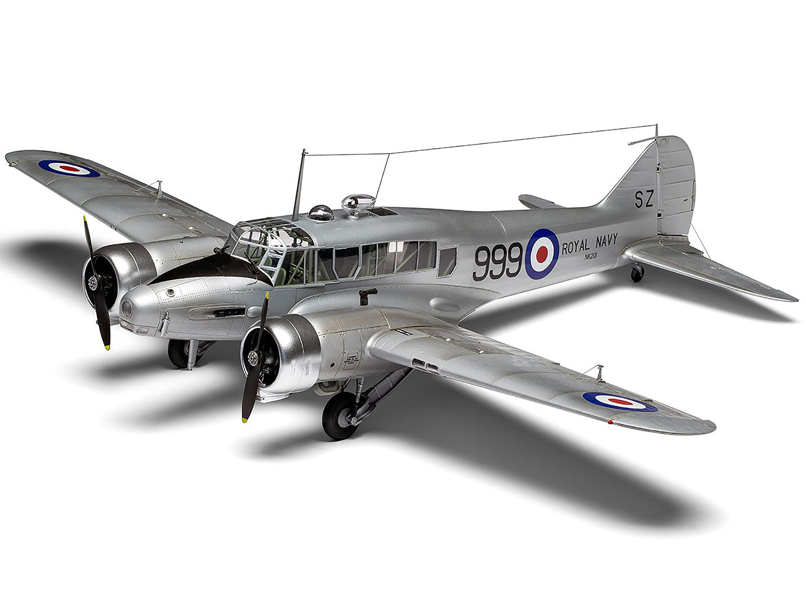 Level 3 Model Kit Avro Anson Mk.I Aircraft with 3 Scheme Options 1/48 Plastic Model Kit by Airfix - image 3