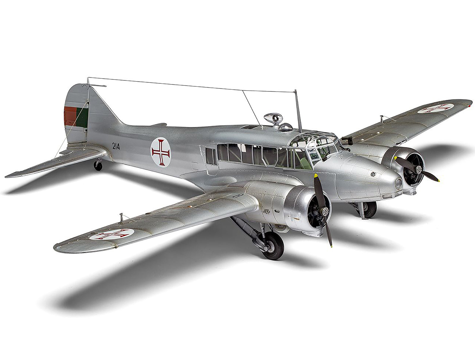 Level 3 Model Kit Avro Anson Mk.I Aircraft with 3 Scheme Options 1/48 Plastic Model Kit by Airfix - image 4