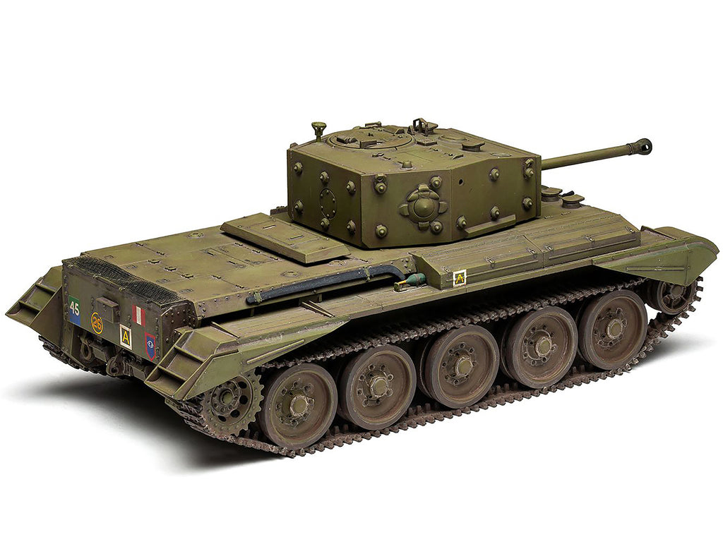 Level 3 Model Kit Cromwell Mk.IV / Mk.VI Cruiser Tank with 2 Scheme Options 1/35 Plastic Model Kit by Airfix - image 4