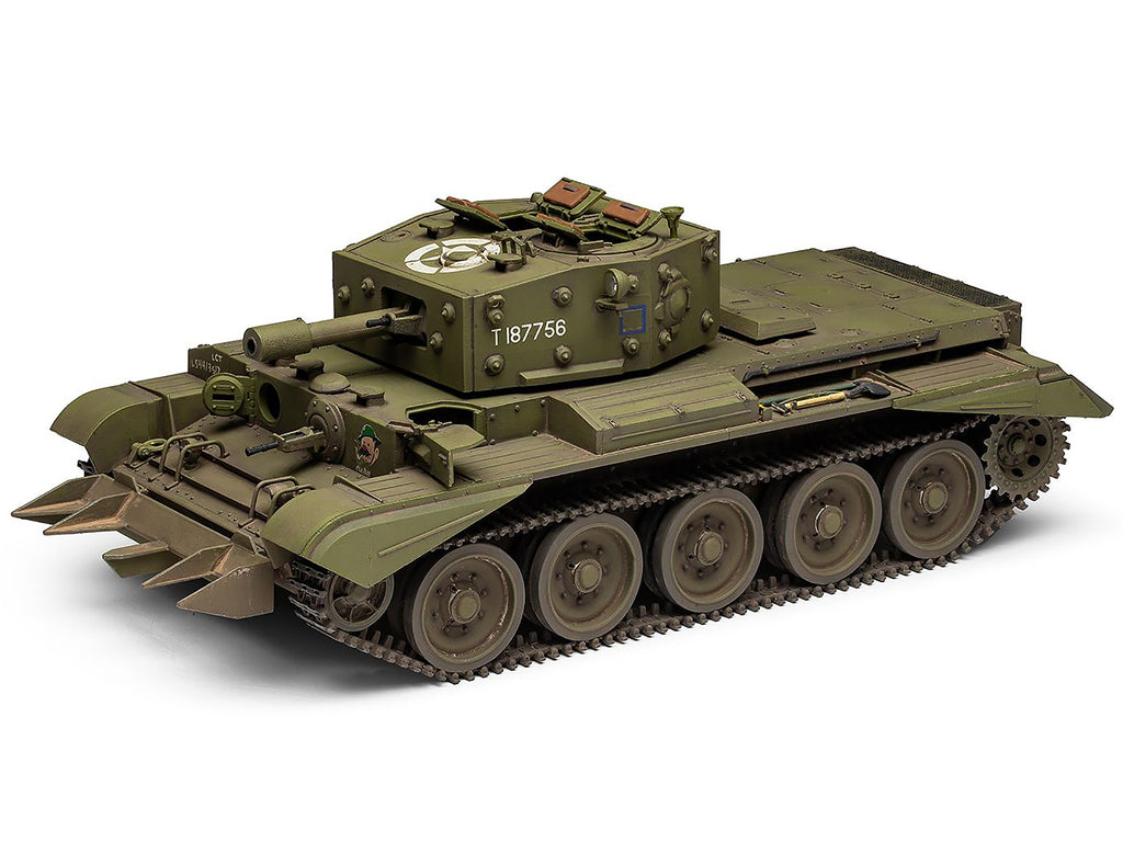 Level 3 Model Kit Cromwell Mk.IV / Mk.VI Cruiser Tank with 2 Scheme Options 1/35 Plastic Model Kit by Airfix - image 5