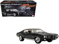 1970 Pontiac GTO Ram Air IV "Main Street" Black Limited Edition to 402 pieces Worldwide 1/18 Diecast Model Car by ACME