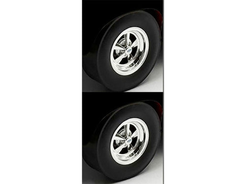 "Cragar" Wheel and Tire Set of 4 pieces from "1970 Pontiac GTO Ram Air IV" for 1/18 Scale Models by Acme