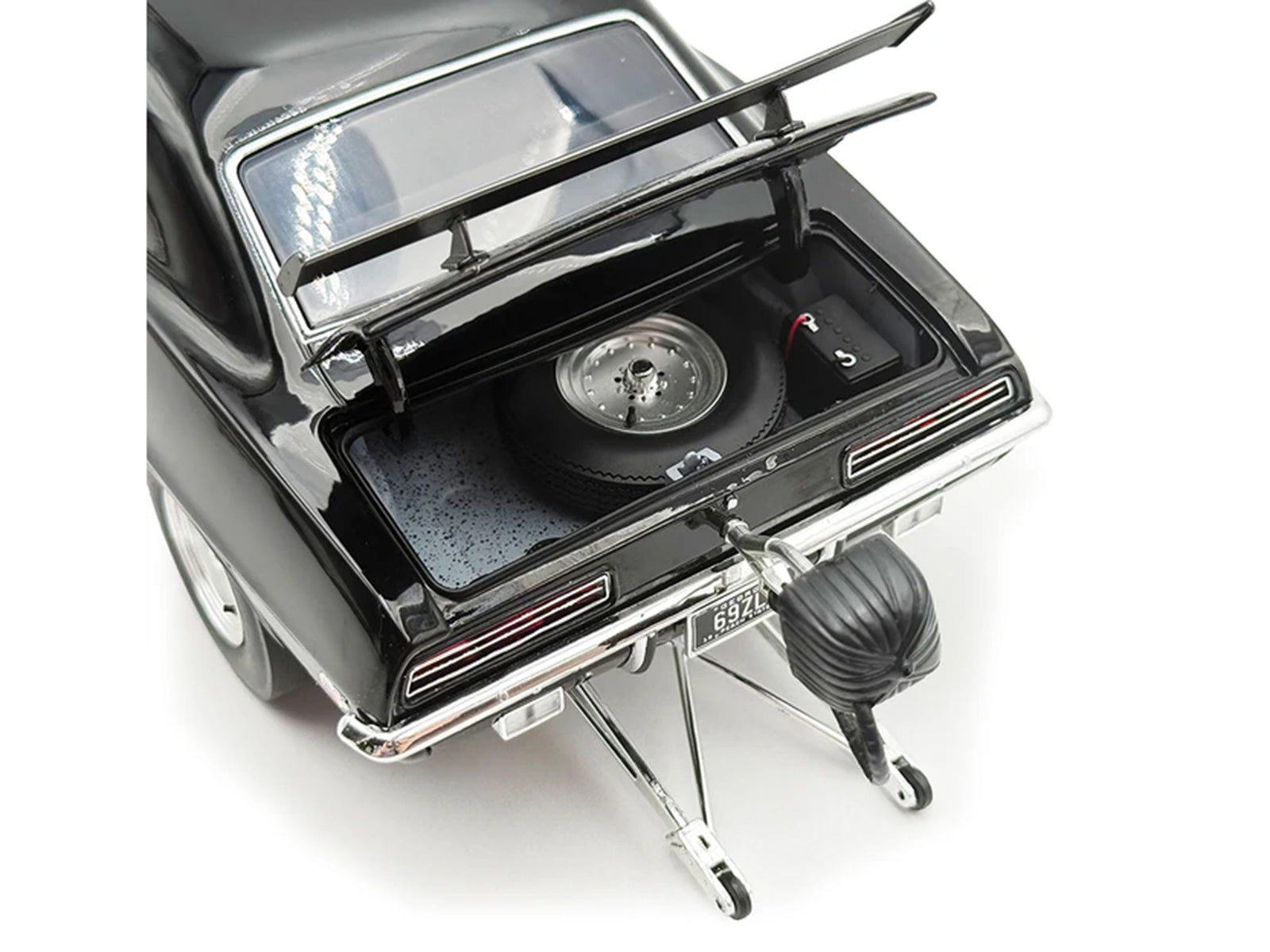 1969 Chevrolet Camaro ZL-1 "Drag Outlaws" Black Limited Edition to 372 pieces Worldwide 1/18 Diecast Model Car by ACME