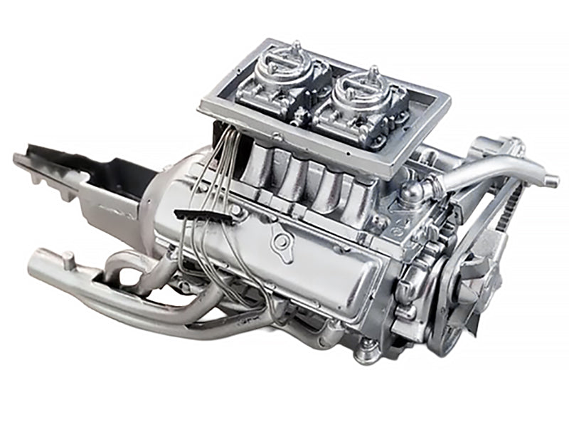 ZL-1 427 Engine and Transmission Replica from "1969 Chevrolet Camaro ZL-1" 1/18 Model by ACME