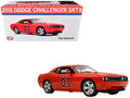 2010 Dodge Challenger SRT8 #01 "The General" Orange Limited Edition to 510 pieces Worldwide 1/18 Diecast Model Car by ACME