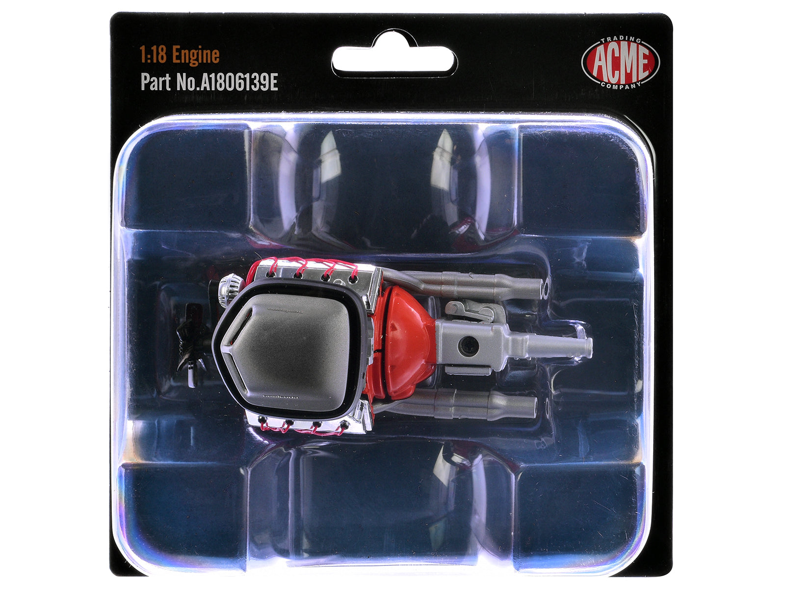 426 HEMI Engine and Transmission Replica from "1970 Plymouth HEMI Cuda" 1/18 Model by ACME - image 3